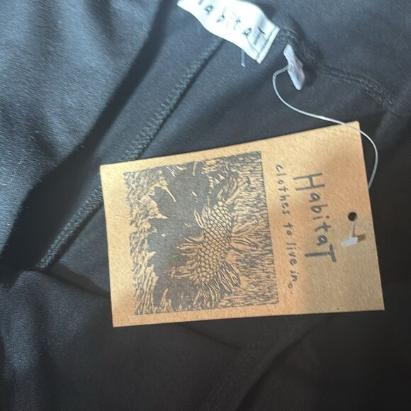 Habitat clothing women’s large core travel flood pants black new 55962 - Picture 6 of 8